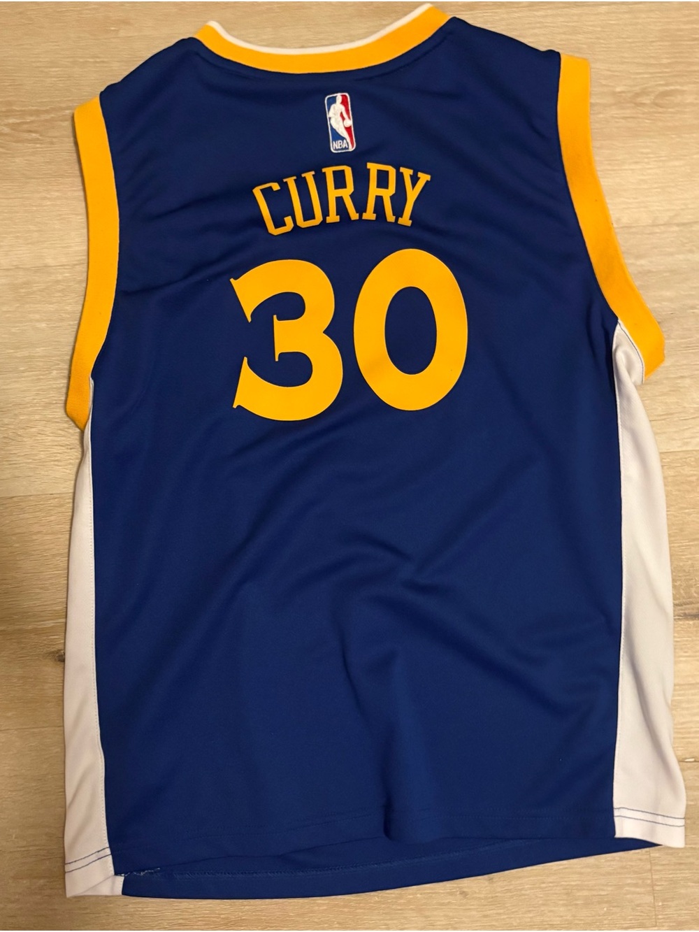 Nike Stephen Curry #30 Blue & Gold NBA Replica Jersey